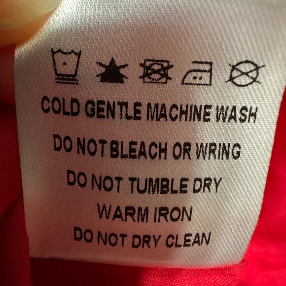 Princess Polly Mallorie Halter Mini Dress Red Front Buttons Womens Size 4 NEW - Picture 13 of 13